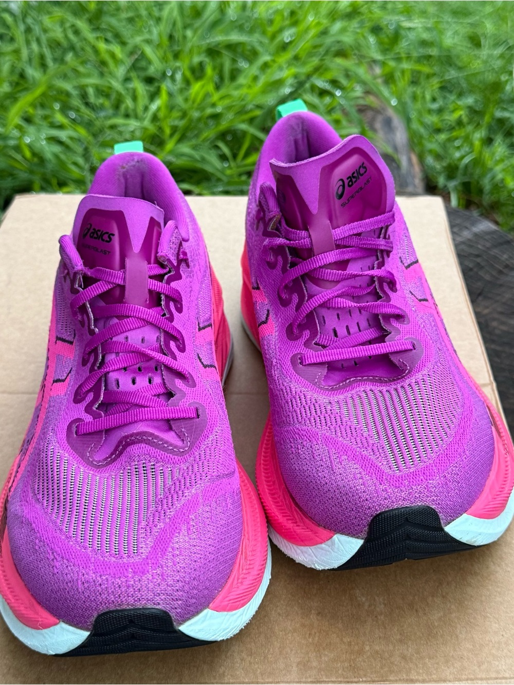 ASICS Superblast 2 women sneakers shoes size 10.5 - Picture 2 of 9